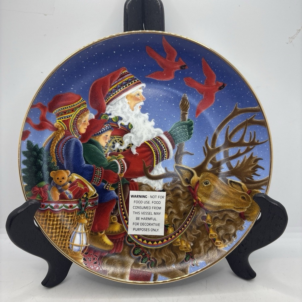Princess‎ House "Wondrous Night" 2002 Special Edition Collector's Plate